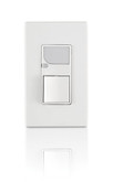 Decora Single Pole Switch w/LED Guide Light,White