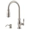 Hanover Hi-Arc Pull-Down Kitchen Faucet - Stainless Steel