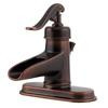 Ashfield Rustic Bronze Lavatory Faucet with Pop-Up Drain