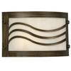 Wall Sconce With White Lens