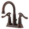Ashfield 4 Inch Centreset Faucet (Lever Handle) - Rustic Bronze