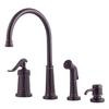 Ashfield Single Control Kitchen Faucet (Lever Handle) - Tuscan Bronze