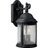 Ashmore Collection Textured Black 2-light Wall Lantern