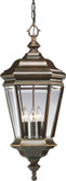 Crawford Collection Oil Rubbed Bronze 4-light Hanging Lantern