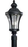 Nottington Collection Gilded Iron 3-light Post Lantern