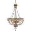 Palais Collection Imperial Gold 3-light Chandelier