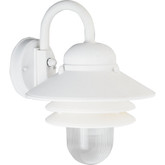 Newport Collection White 1-light Wall Lantern