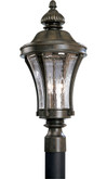 Nottington Collection Forged Bronze 3-light Post Lantern