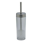 Philip Toilet Brush With Holder Clear/Polished Chrome
