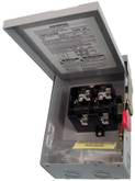60A 2 Pole 240V Non-Fusible Siemens Switch