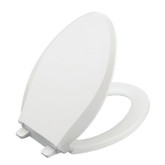 Cachet Quiet-Close Elongated Toilet Seat, White