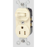 15 Amp Combination Switch-receptacle