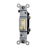15Amp Sgl Pole Wall Switch - Alum - Ivor
