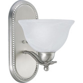 Avalon Collection Brushed Nickel 1-light Wall Bracket