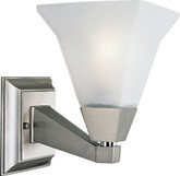 Glenmont Collection Brushed Nickel 1-light Wall Bracket