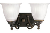 Renovations Collection Forged Bronze 2-light Wall Sconce