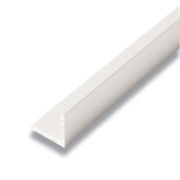 Metal Angle Satin Clear 1 In. x 1 In. x 8 Ft.
