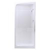 Montego 36 3-Piece White Acrylic Shower