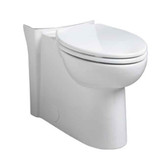 Concealed Trapway Cadet 3 Right Height Elongated Toilet Bowl Only in White