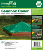 Hexagon Sandbox Cover - 7 Feet x 8 Feet