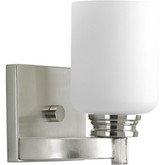 Orbit Collection Brushed Nickel 1-light Vanity Fixture