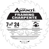 Avanti Framing Blade 7-1/4 Inch