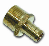1/2 Inch Barb X 1/2 Inch Male Pipe Thread Adapter