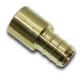 1/2 Inch Male Sweat X 1/2 Inch Barb Adapter Coupling