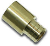 3/4 Inch Male Sweat X 3/4 Inch Barb Adapter Coupling