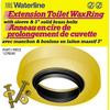 Extension Toilet Wax Ring With Sleeve & 3 Inch Brass Bolts