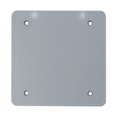 Outdoor Weatherproof  PVC Double Gang Blank Cover