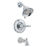 Victorian Collection 14 Series Tub and Shower Trim - Chrome - Less Handles