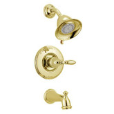 Victorian Collection 14 Series Tub and Shower Trim - Polished Brass - Less Handles