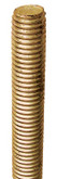 10-24 Brass Thread Rod 3'