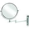 Valet 8 Inch Mirror with Wall Mount, 5X Magnify