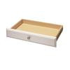 4 Inch Deluxe Drawer - White