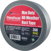 Nashua 398 Max-Duty All-Weather Duct Tape, Silver, 1.89 in x 60yd