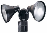 Heath Zenith 180 Degree Motion Sensing Security Light with Bulb Shields - Bronze