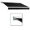 20 Feet DESTIN (10 Feet Projection) Motorized (left side) Retractable Awning with Hood - Black