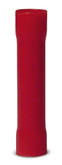 Butt Splice 22-16 AWG Vinyl Insulated Red 100/Clam