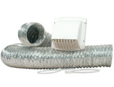 Promax Dryer Vent Kit With UL Listed Duct 4 inch