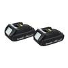 18V Lithium Ion Battery Compact (Twin Pack)