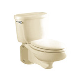 Glenwall Elongated Pressure Assist Toilet Bowl Only in Linen