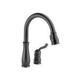 Leland Single-Handle Pull-Down Sprayer Kitchen Faucet in Venetian Bronze with MagnaTite Docking