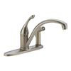 Collins Single Handle Side Sprayer Kitchen Faucet in Stainless
