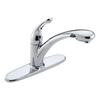 Signature Single-Handle Pull-Out Sprayer Kitchen Faucet in Chrome