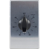 60 Minute Spring Wound Timer, Stainless Steel
