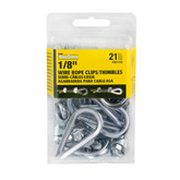 1/8 inches Wire Rope Clip&Thimble Set 14/7