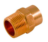 Fitting Copper Male Adapter 1/2 Inch x 1 Inch Copper To Male