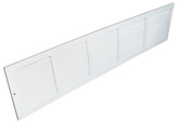 30  x 6  Sidewall Grille - White